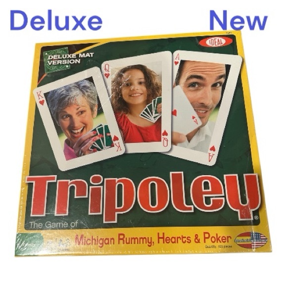 Tripoley Deluxe Mat Version Game new - Picture 1 of 9